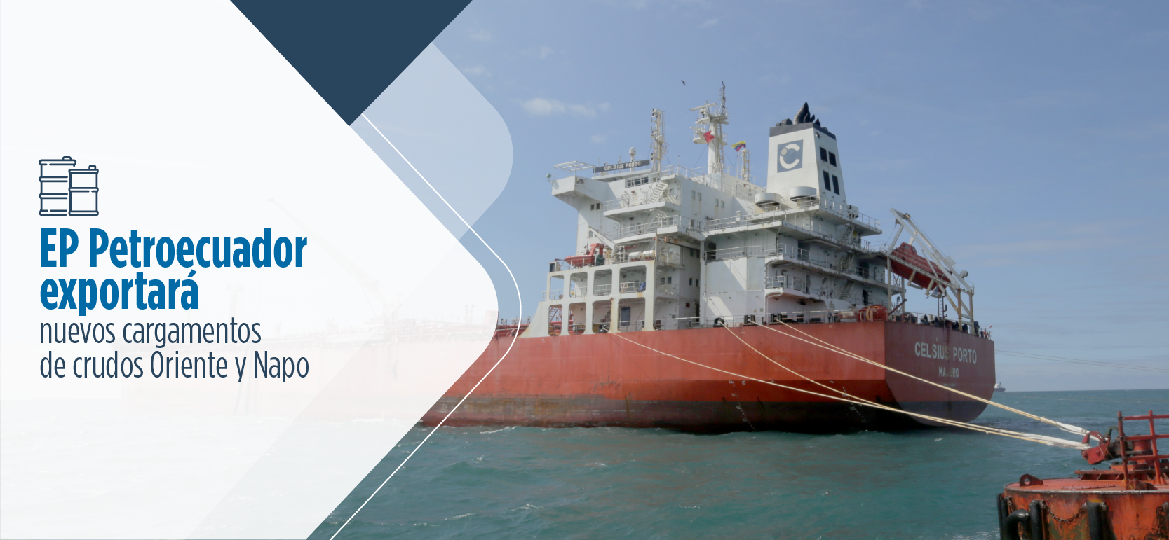 EP Petroecuador exportará nuevos cargamentos de crudos Oriente y Napo