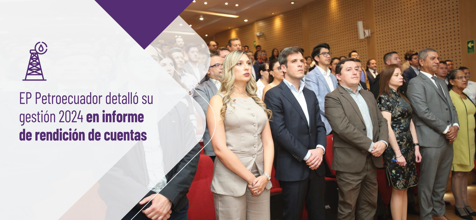 EP Petroecuador detalló su gestión 2024 en informe de rendición de cuentas